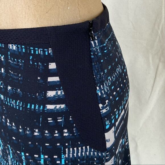 Mexx black all over print mini skirt sz 6 - Picture 3 of 8